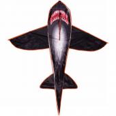 Воздушный змей "Злая акула" 130 см,микс