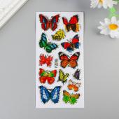 Наклейка пластик "Бабочки" 3909201         