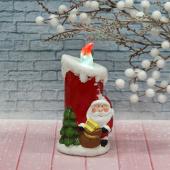 Фигурка с подсветкой Miracle "Дед Мороз с пламенем" 7,5*14,5 см