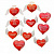 Открытка-сердце "Любовное признание" 1092877         