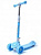 Самокат детский трёхколёсный (голубой) 2070008/KM-066