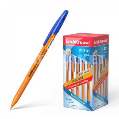 Ручка шариковая R-301 ORANGE 0,70 мм синий